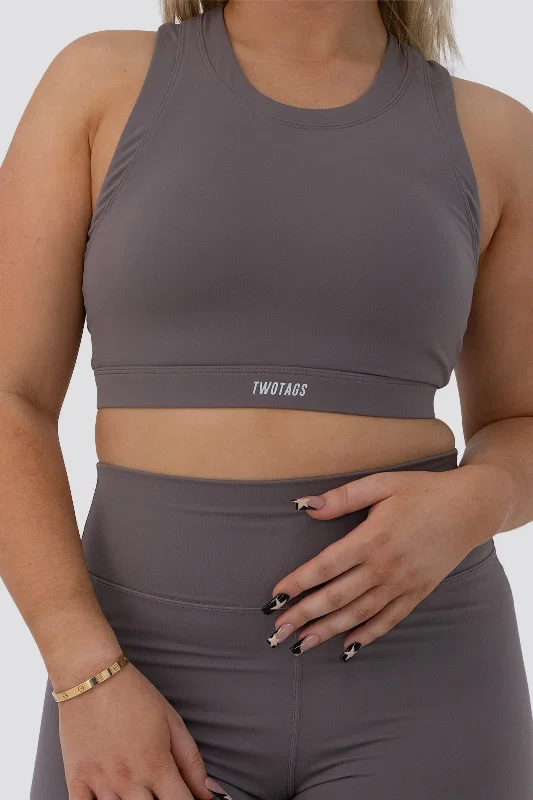 Breathe Sports Bra - Stone