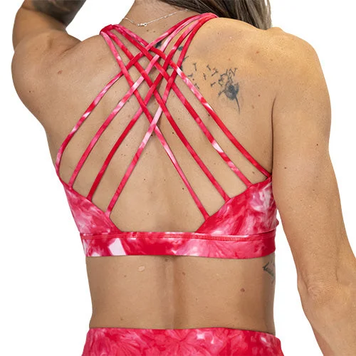 Butterfly Back Bra | Dye Hard | Red