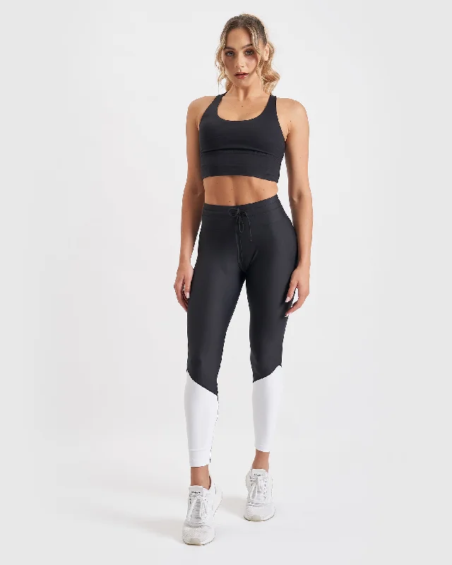 Core Trainer Climb Tights - Black/White