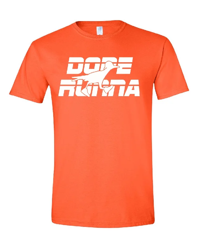 DOPE RUNNA ""DA CITY"" T-SHIRT - Orange X White