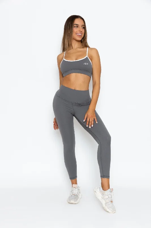 Essential Sports Bra - Charcoal