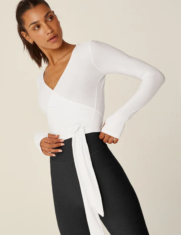 Featherweight Waist No Time Wrap Top