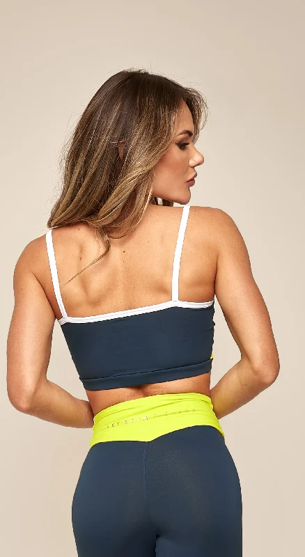 Fit Colors Bra - Navy