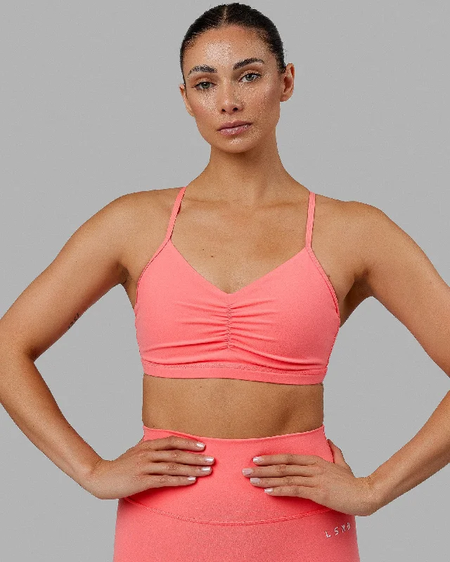 Fundamental Sports Bra - Coral