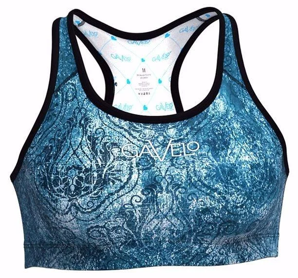 Gavelo Eclipse Blue Sports Bra