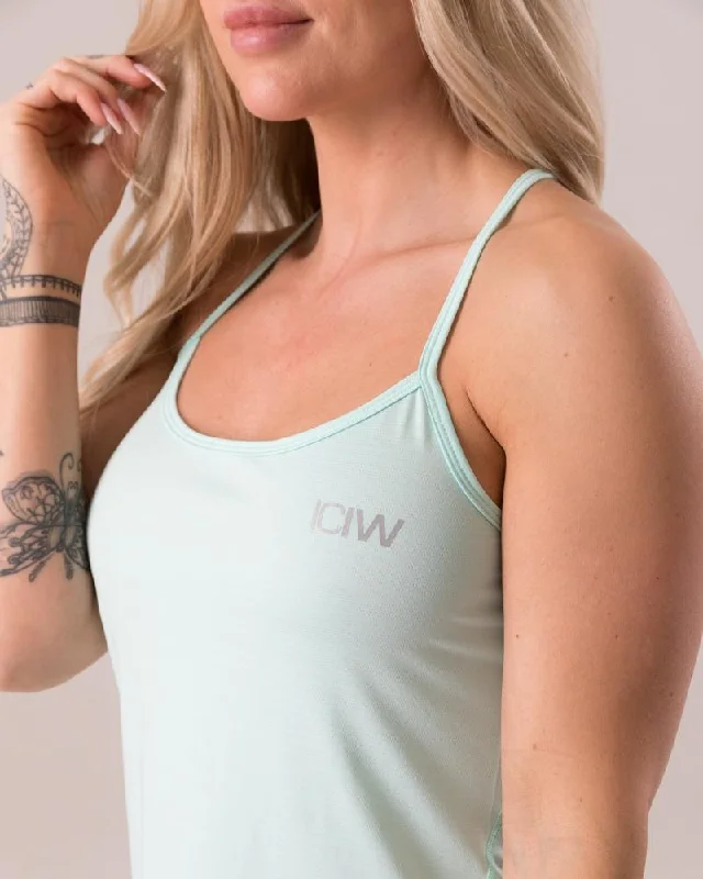 ICIW Spaghetti Tank Top - Mint