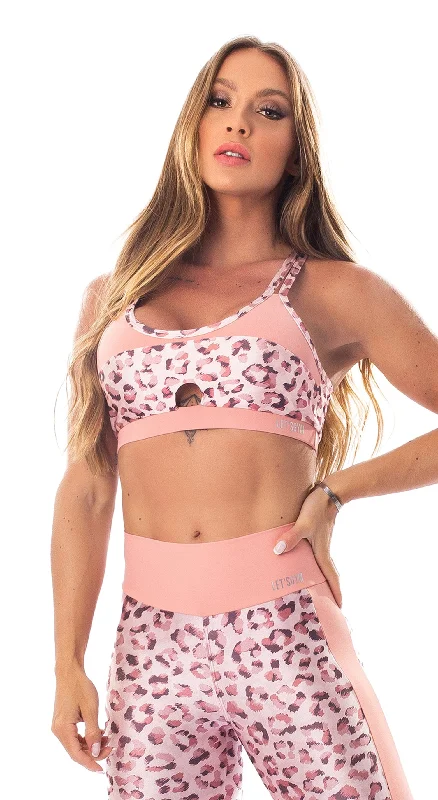 Instincts Sports Bra - Rose