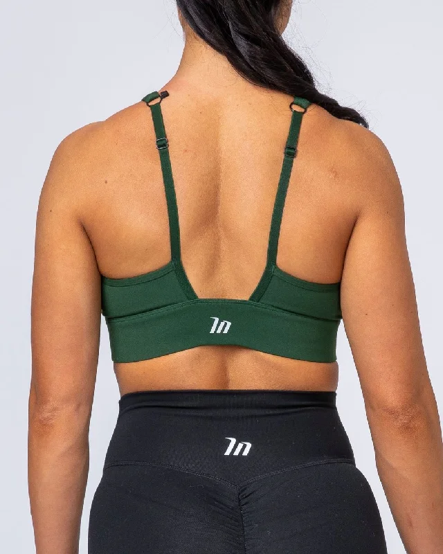 Locked & Loaded Bra - Moss