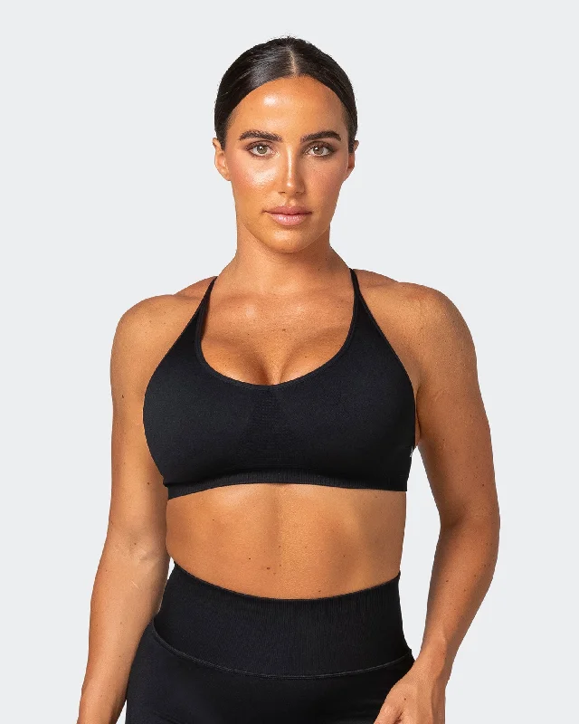 Definition Seamless Bra - Black