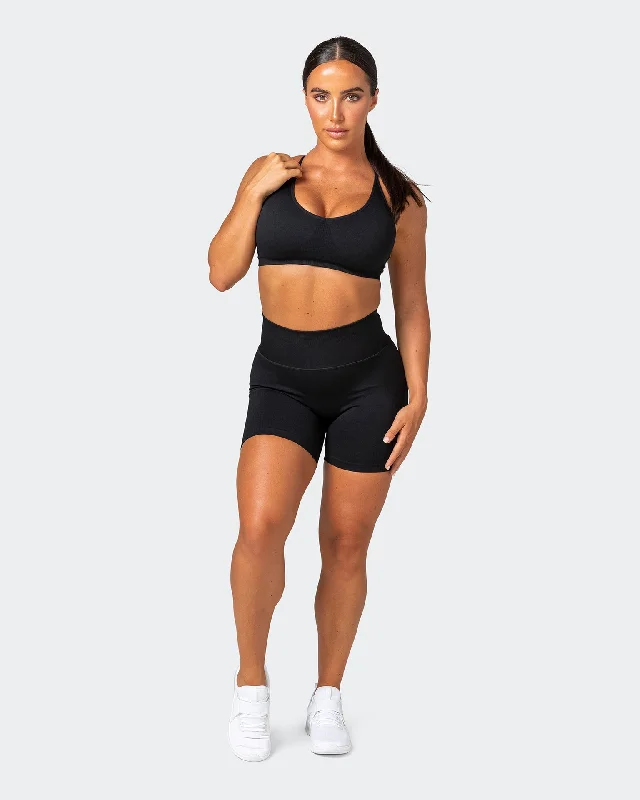 Definition Seamless Bra - Black