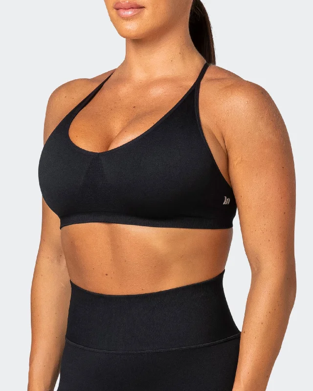 Definition Seamless Bra - Black