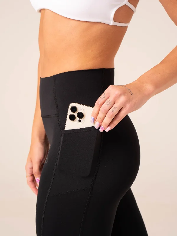 NKD Pocket Leggings - Black