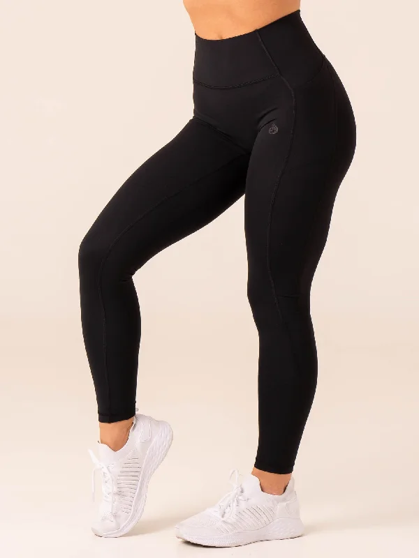 NKD Pocket Leggings - Black