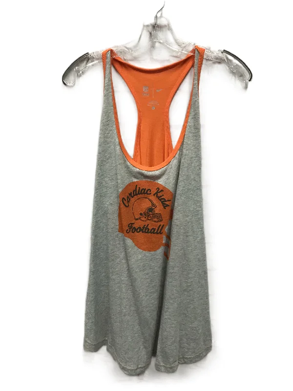 Orange Athletic Tank Top By Nfl, Size: Xl