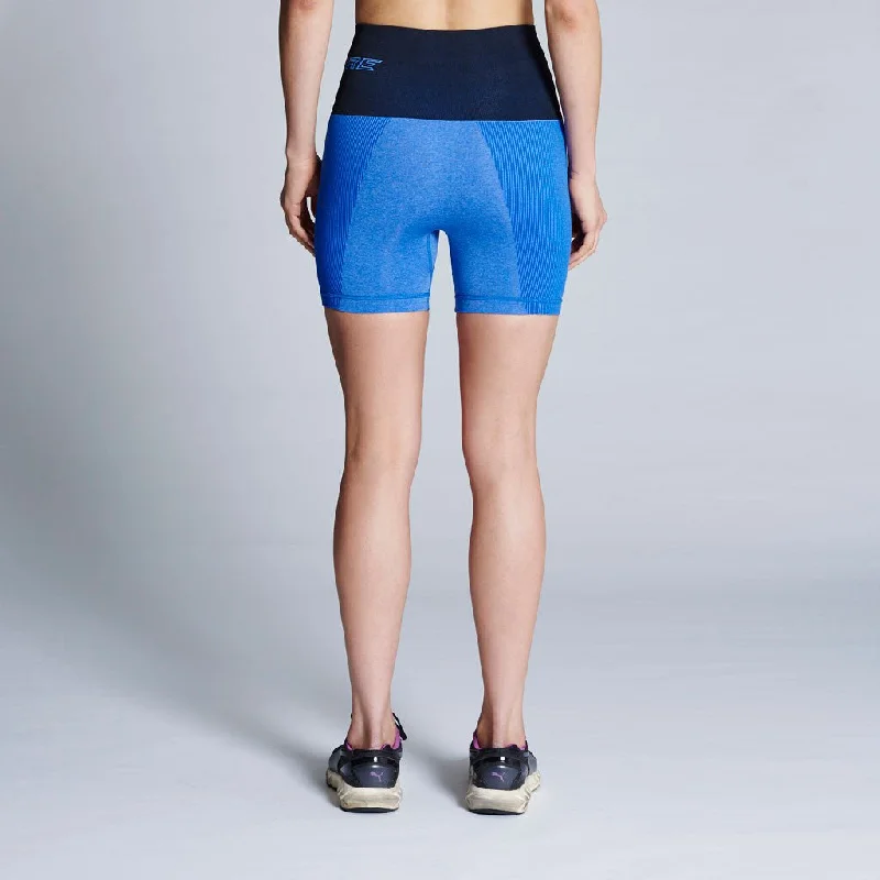 Patented Women's CORETECH® Injury Recovery and after birth (Postpartum) Compression Shorts (Blue)