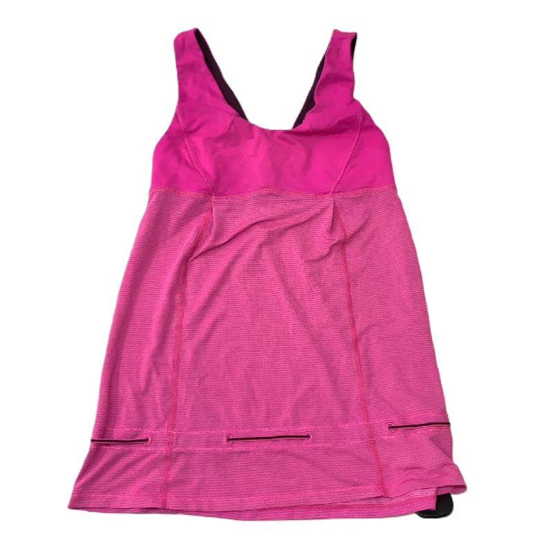 Pink  Athletic Tank Top By Lululemon  Size: S