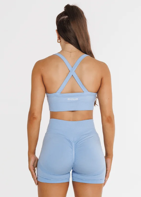 Prime Seamless Bra - Sky