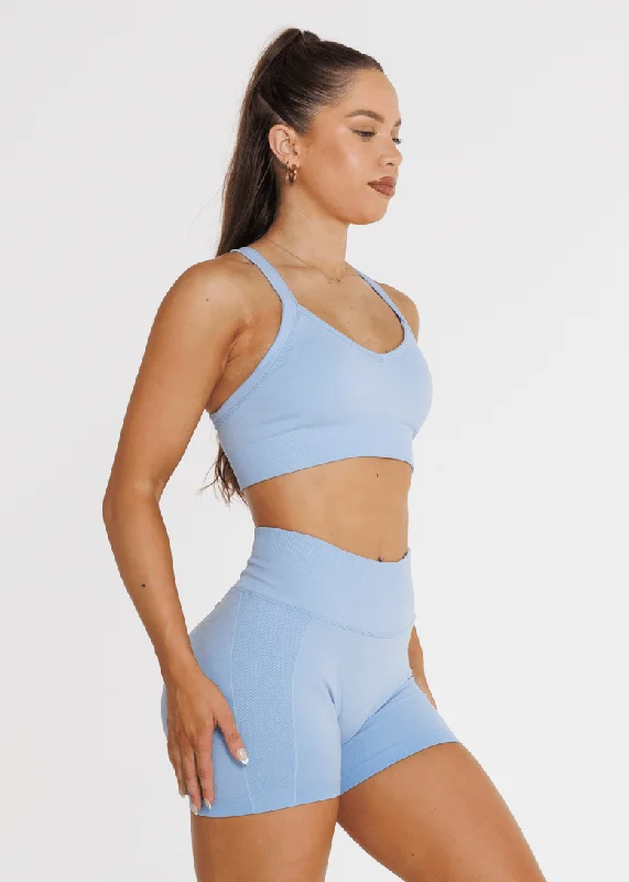 Prime Seamless Bra - Sky