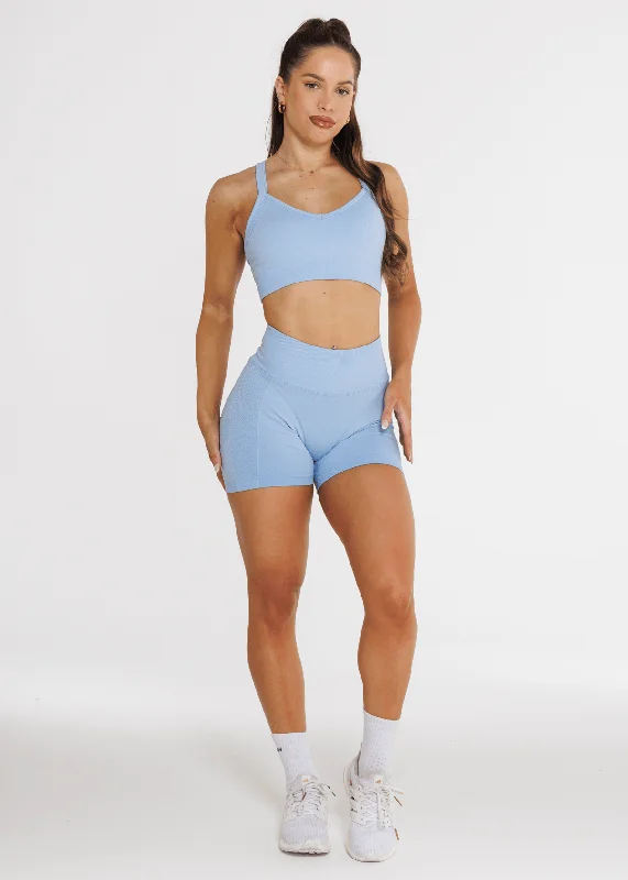 Prime Seamless Bra - Sky