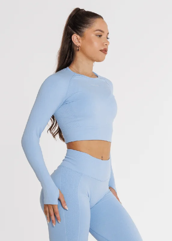 Prime Seamless Long Sleeve - Sky