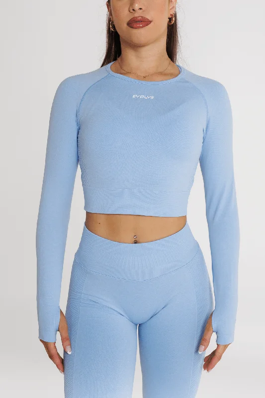 Prime Seamless Long Sleeve - Sky