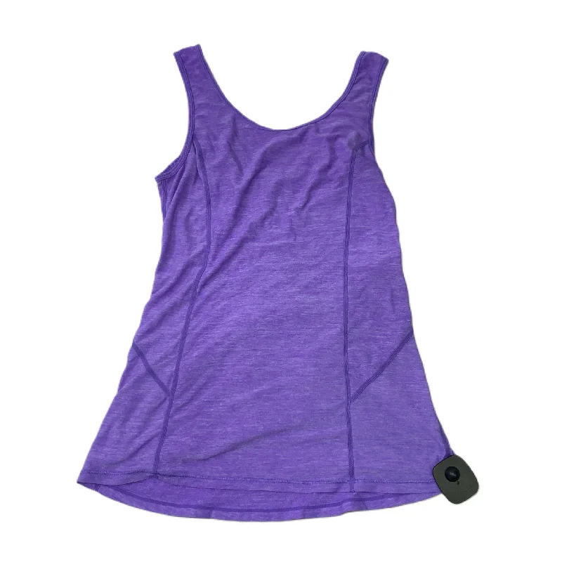 Purple  Athletic Tank Top By Lululemon Size: M/L