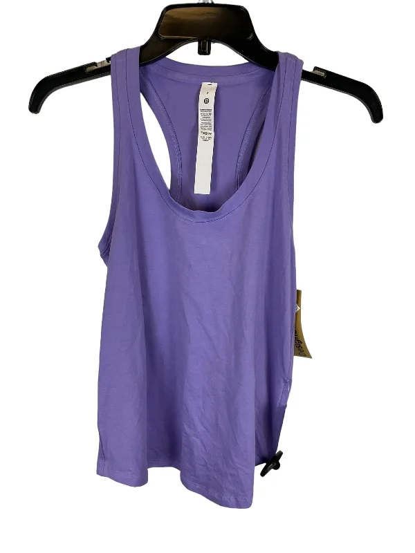 Purple Athletic Tank Top Lululemon, Size 2