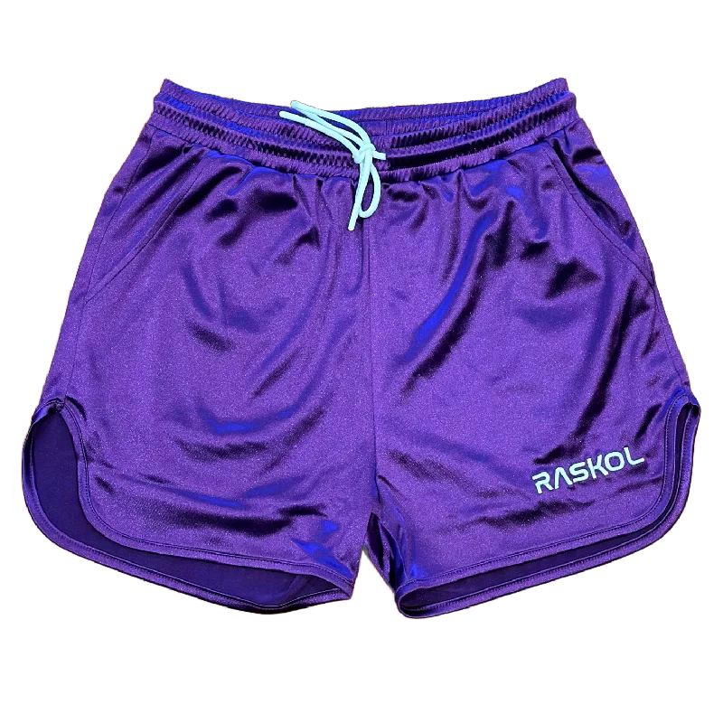 RASKOL PURPLE SILK SHORTS (LIMITED EDITION)