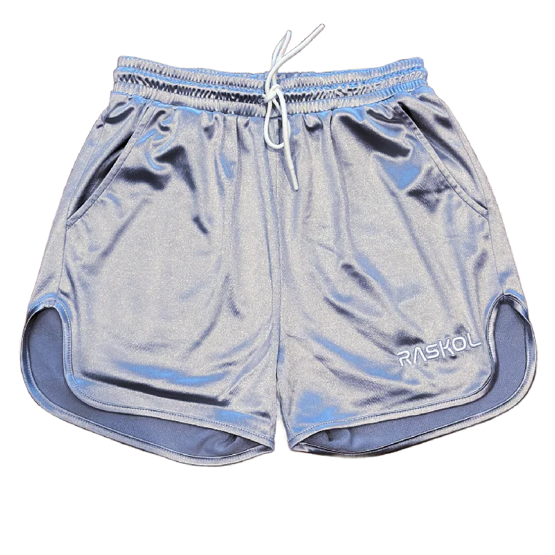 RASKOL SILVER SILK SHORTS (LIMITED EDITION)