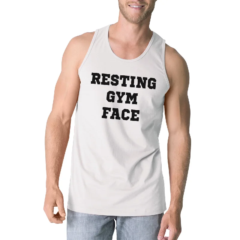 RGF Mens Funny Work Out Fitness Tank Top Gift For Funny Gym Friends