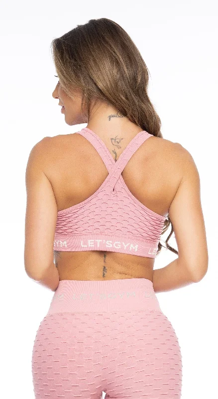 Flawless Seamless Sports Bra - Pink