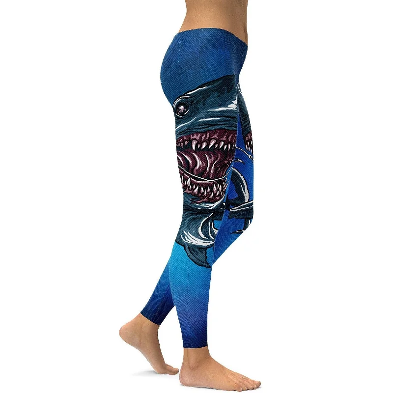 Shark Bite Leggings