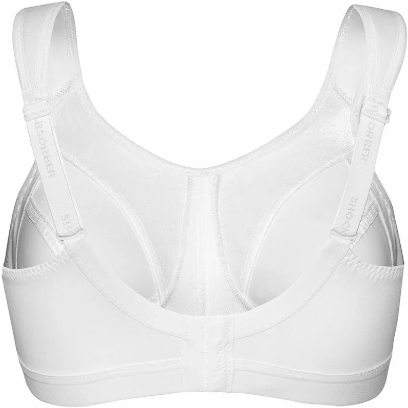 Shock Absorber D+ Max Womens Sports Bra - White