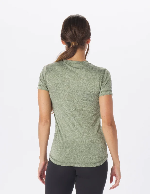 Simplicity Tee: Chive Heather