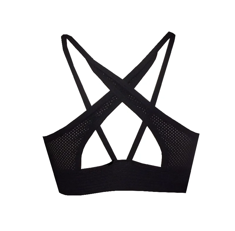 Star Cross Back Sports Crop Top BK113