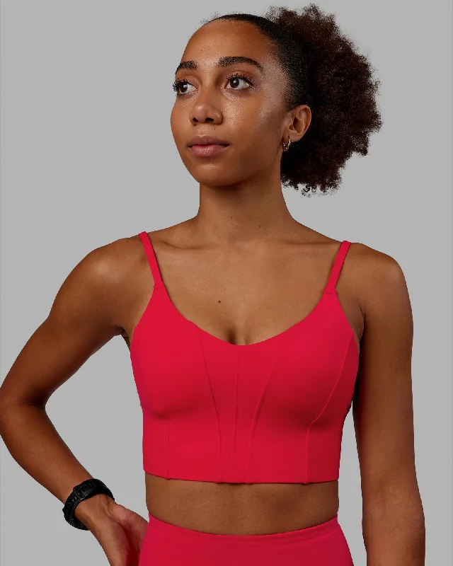 Streamline Bra - Scarlet