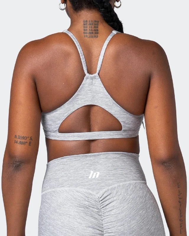 Stride Bralette - Quiet Grey Marl