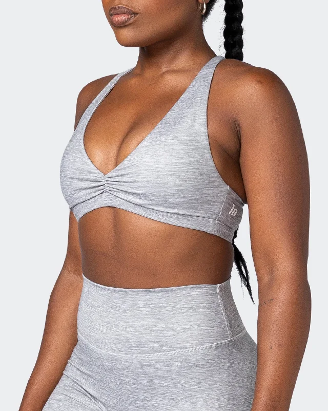 Stride Bralette - Quiet Grey Marl