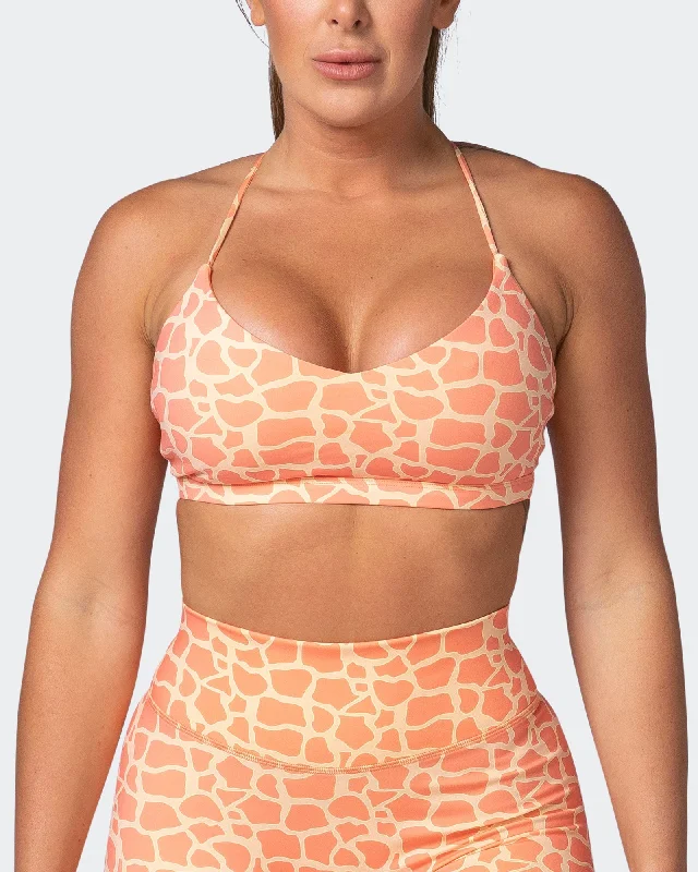 Sun Kissed Bralette - Paradise Giraffe Print