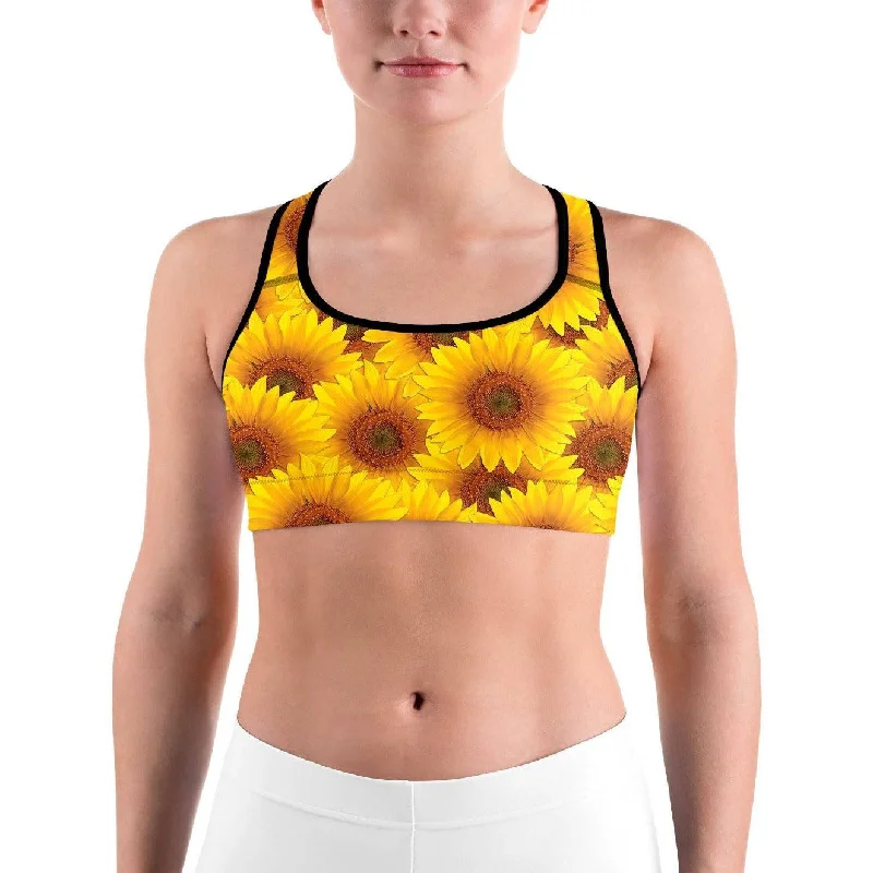 Sunflower Sports Bra