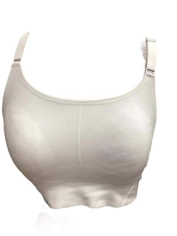 White Athletic Bra All In Motion, Size L