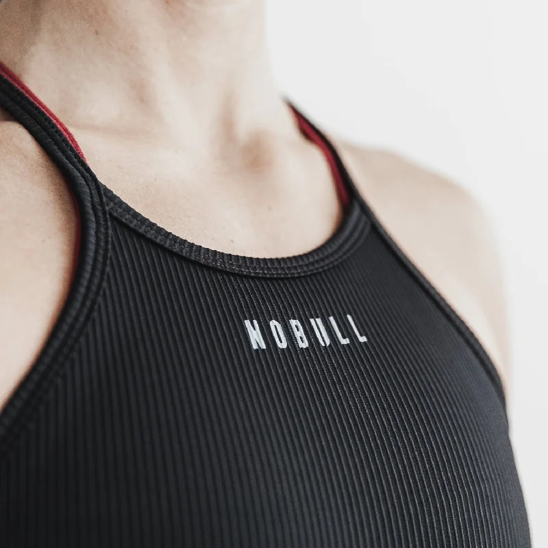 Women's NOBULL Ribbed Halter Tank