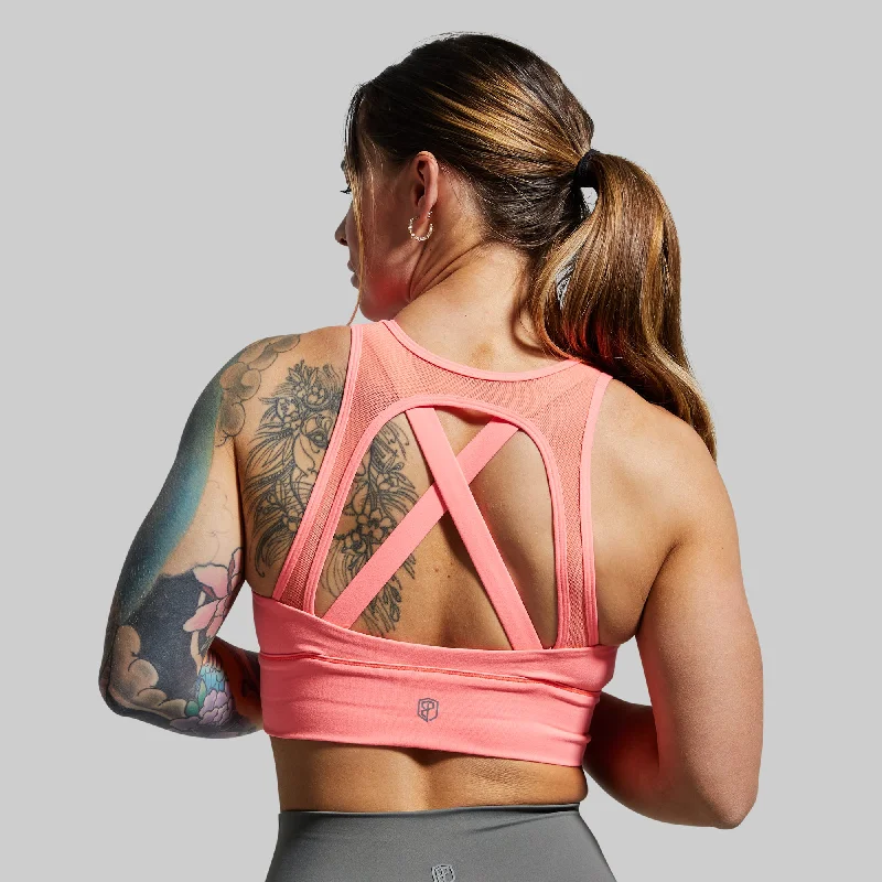 X-Factor Sports Bra (Coral)