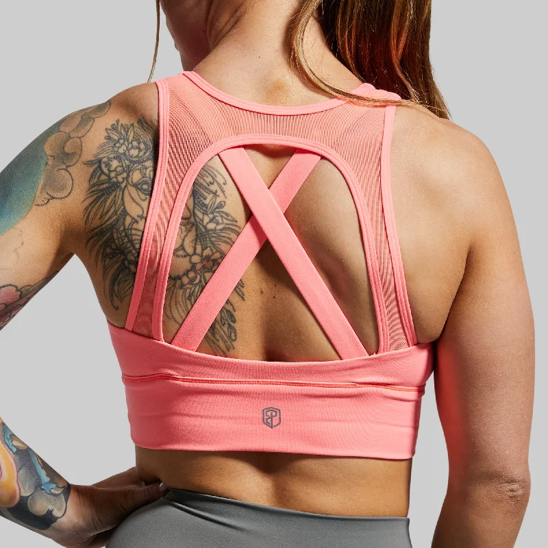 X-Factor Sports Bra (Coral)