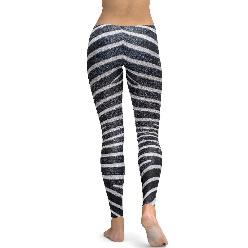 Zebra Skin Leggings